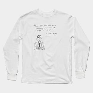 Mister Rogers Long Sleeve T-Shirt